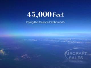 45,000 Feet Flying the Cessna