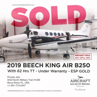 2019 BEECH KING AIR B250 With 62 Hrs TT