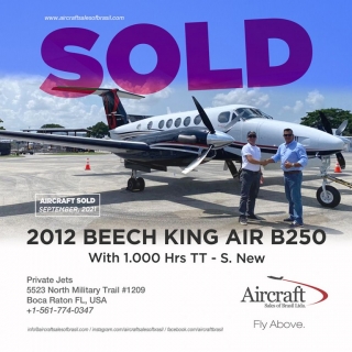 2012 BEECH KING AIR B250 With 1,000 Hrs TT